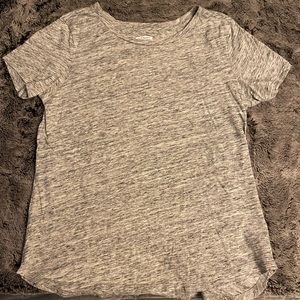 Grey everywhere t-shirt from Old Navy.